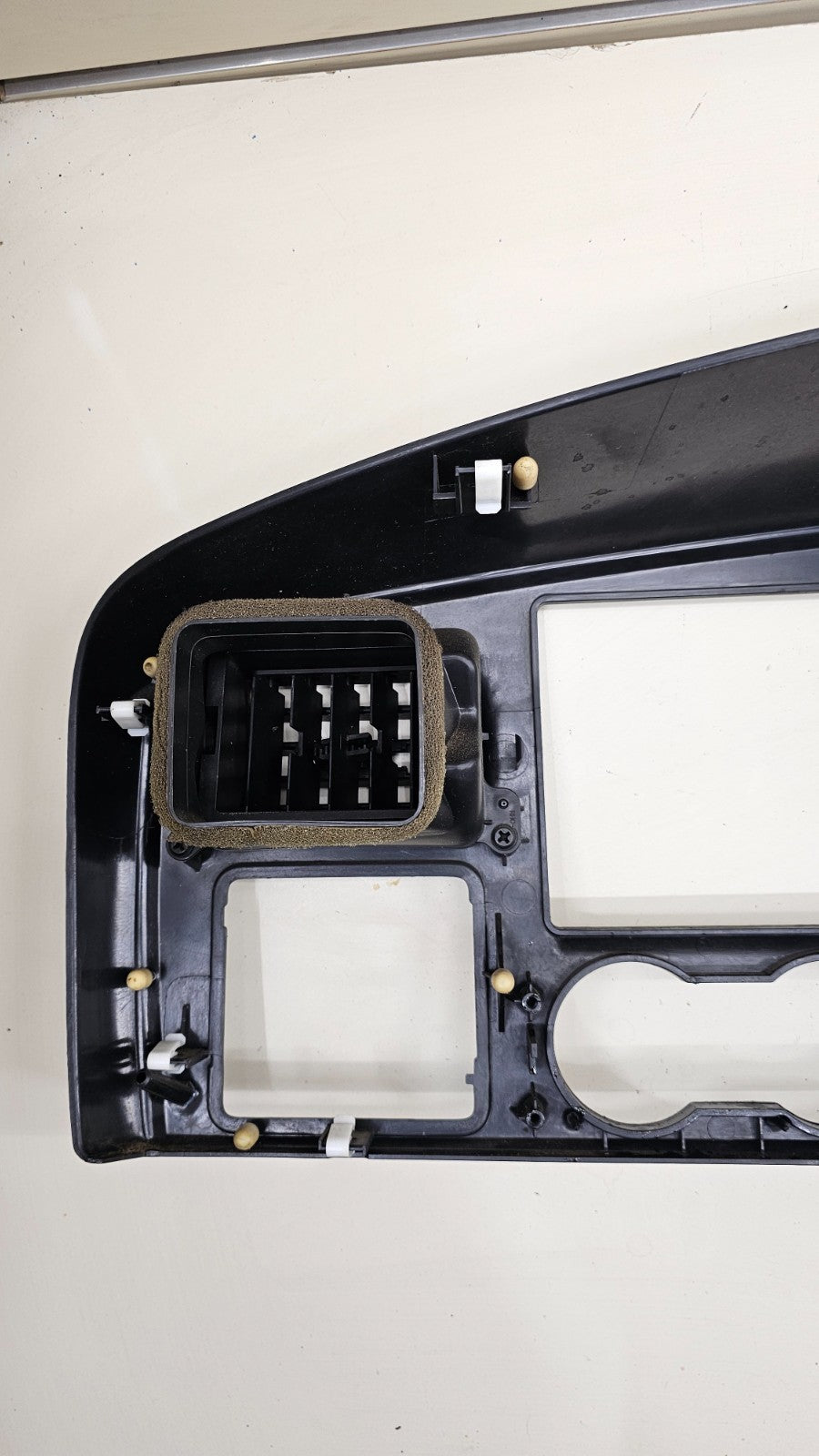 🔥05-07 Ford F250 Dash Instrument Cluster Speedometer Bezel Trim Panel Black C23