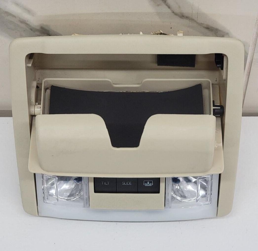 🔥 2010 -2012 Ford Taurus Overhead Console Dome Map Light Sunroof Sun Roof TAN