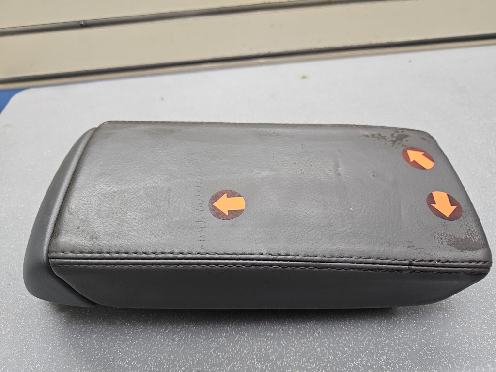 03-07 ACCORD Acura TSX Center Console Armrest Storage Lid Top Leather GRAY L22