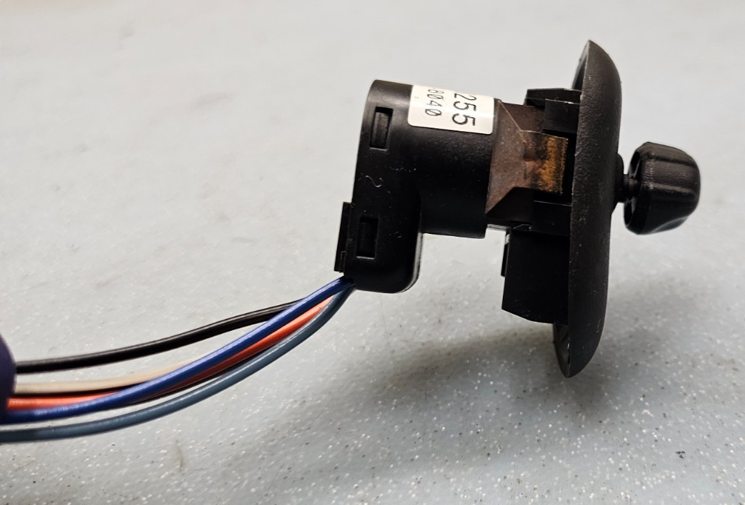 🔥02-09 TRAILBLAZER ENVOY A LEFT DRIVER POWER MIRROR DOOR CONTROL SWITCH BLACK