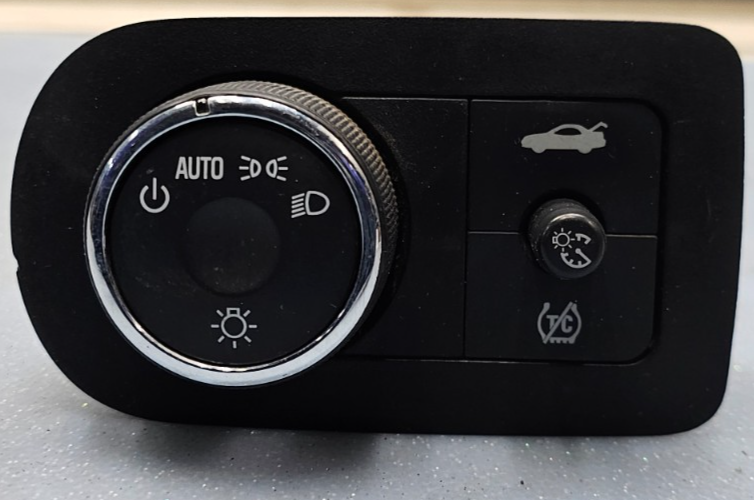 🔥06-11 CHEVY IMPALA HEADLIGHT LAMP FOG TRACTION CONTROL SWITCH BLACK ASSEMBLY