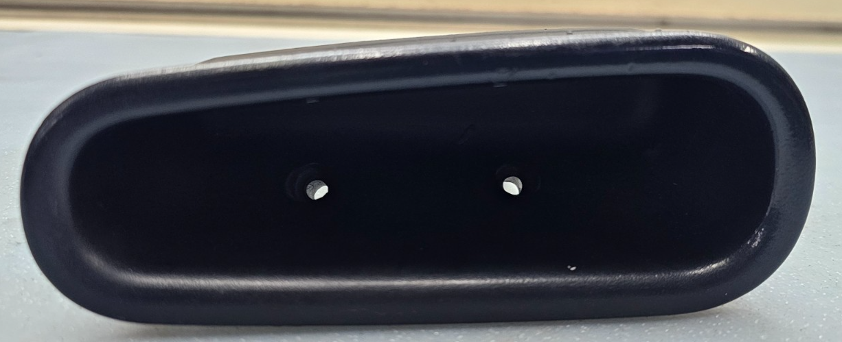 🔥98-02 Dodge Ram  1500 Left Driver Front Door Panel Pull Handle Cup Black