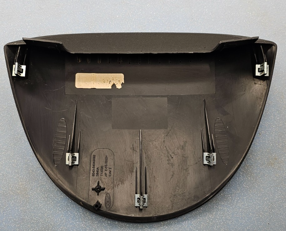 🔥2008-2011 Ford Focus Dash Upper Cluster Visor Cover Trim Panel BLACK OEM