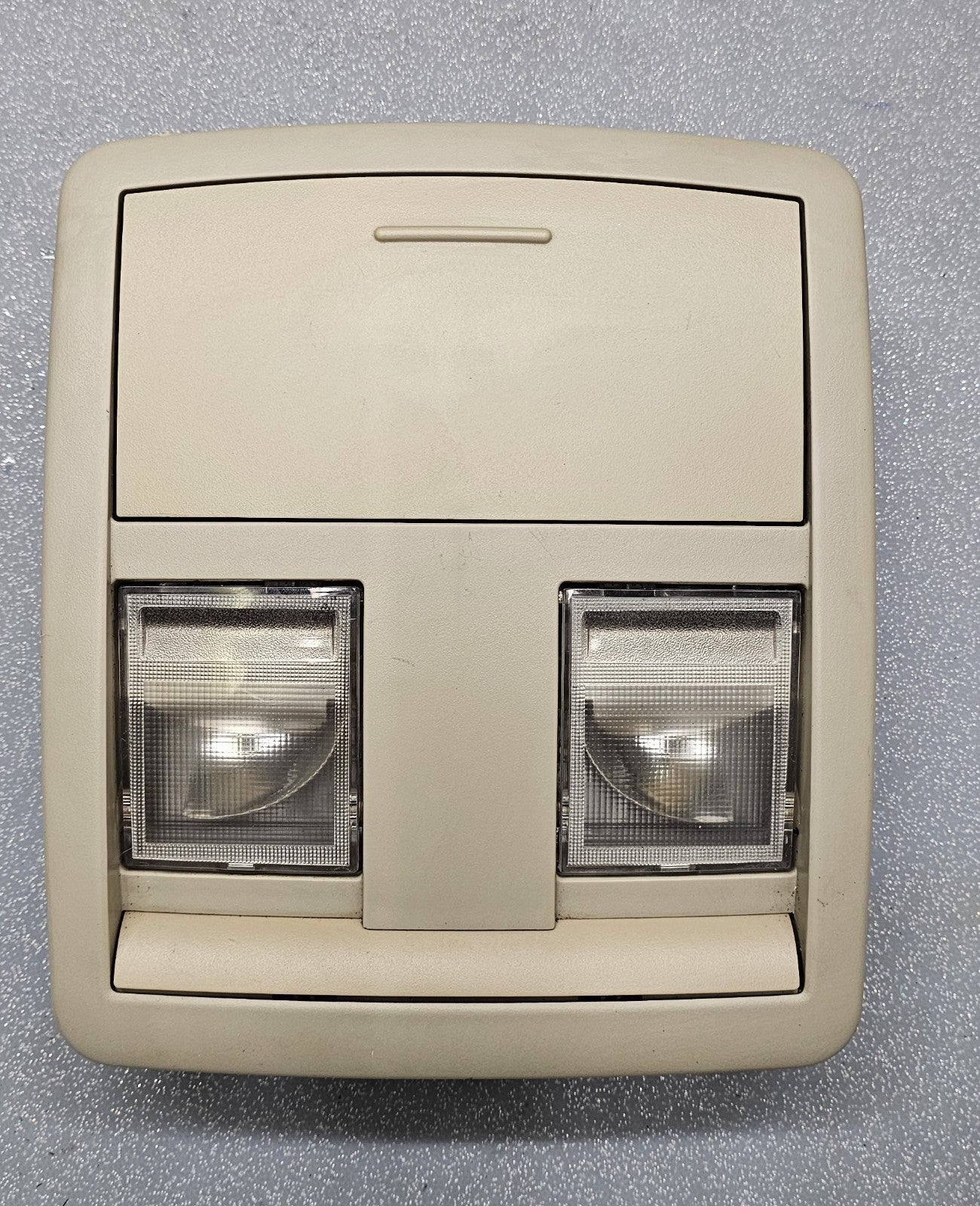 05-07 Dodge Charger 13-18 Challenger Overhead Console Dome Map Light Storage Tan