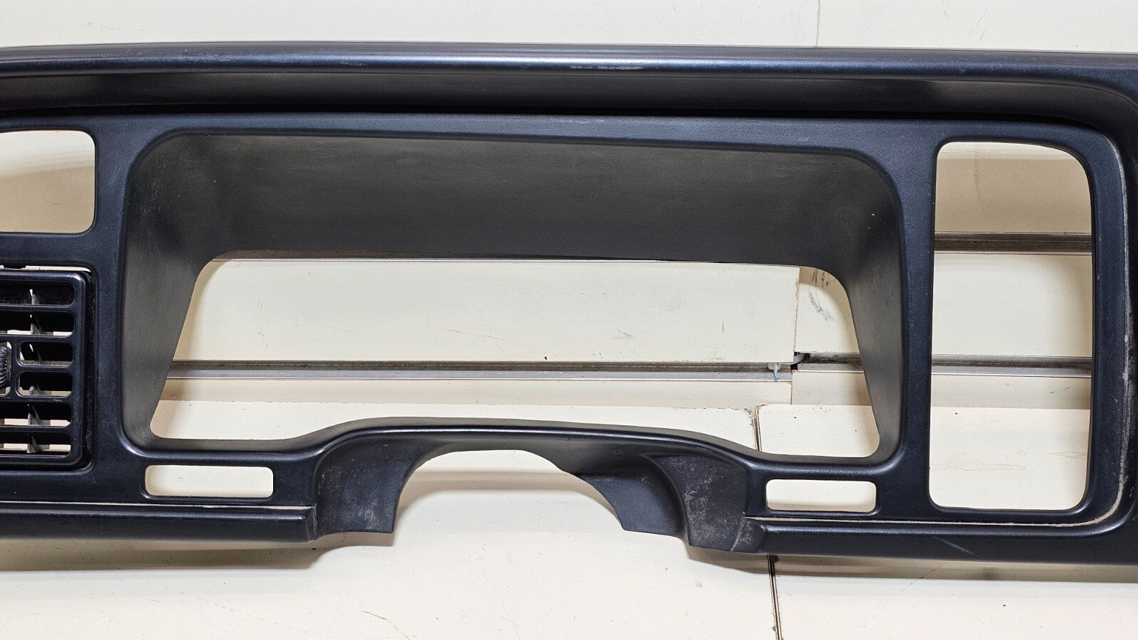 🔥94-97 Dodge Ram Dash Instrument Speedometer Cluster Trim Bezel Panel Black