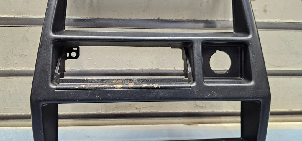 🔥86-93 Nissan D21 Pickup Truck Pathfinder Dash Radio Bezel Dashboard Trim Black