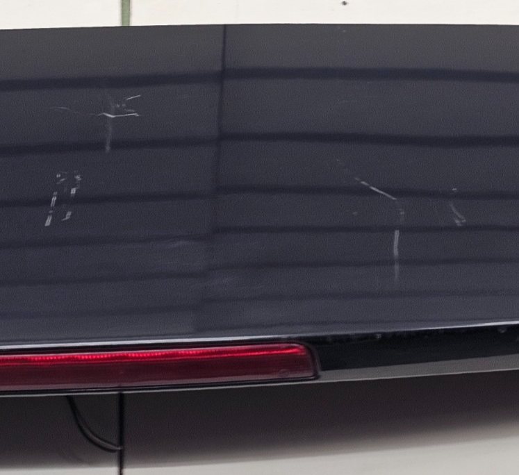11-20 Dodge Grand Caravan Rear Upper Hatch Spoiler Wing Mount Break Light Black