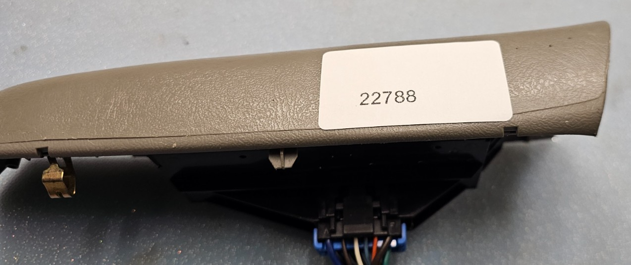 🔥99-02 Silverado SIERRA Front RIGHT Passenger Power Window Switch Lock GRAY