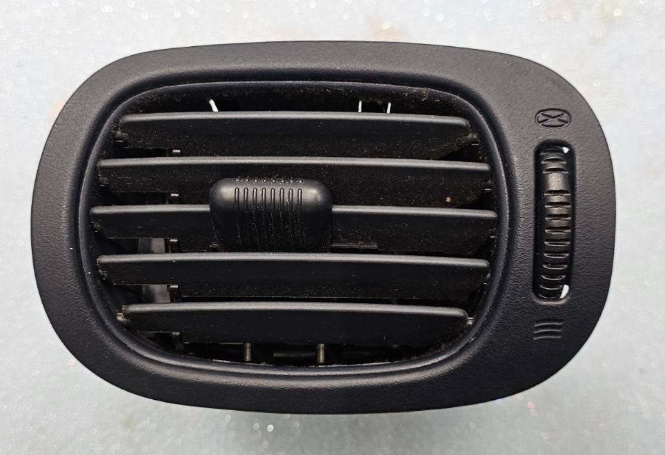 🔥01-07 Grand Caravan Voyager Dash Left Driver Air Vent AC A/C HVAC Heater Black