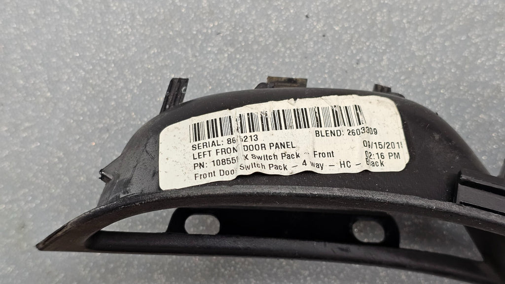 12-18 Ford Focus Escape Front Left Driver Master Power Window Door Switch Black