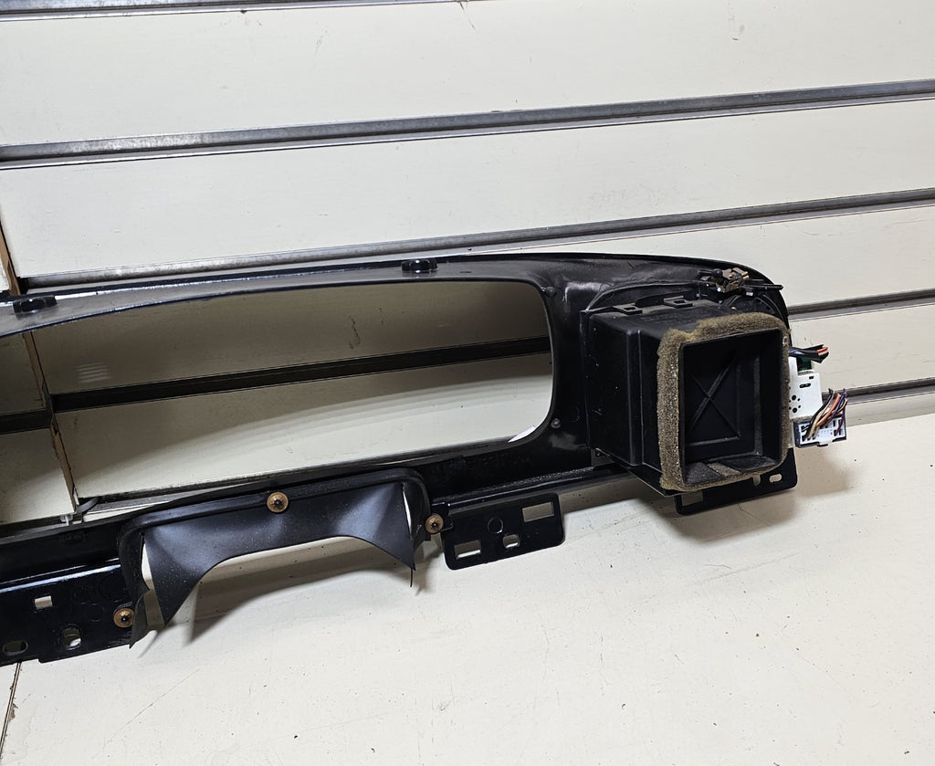 🔥95-11 Crown Victoria Dash Speedometer Instrument Cluster Radio Bezel BLack