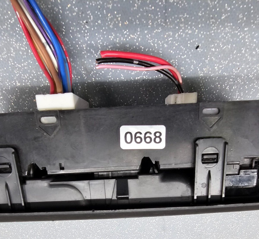 11-15 NISSAN ROGUE FRONT LEFT DRIVER MASTER POWER WINDOW SWITCH ASSEMBLY BLACK