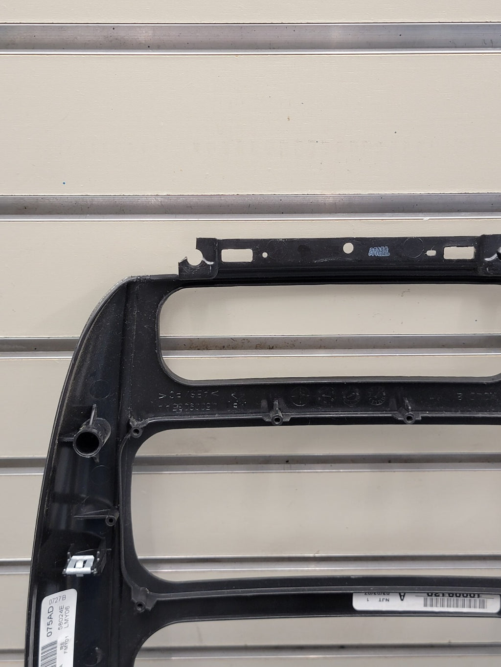 🔥01-07 Dodge Caravan Town & Country dash radio climate TRIM bezel carbon fiber