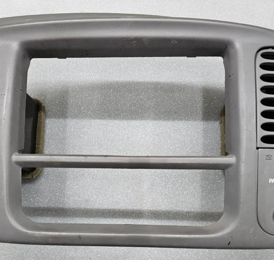 🔥97-03 Ford F150 Center Dash Radio Climate Trim Stereo BEZEL Panel  GRAY