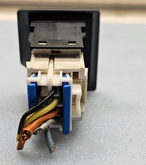 🔥96-05 Astro Safari Control Switch Intermittent REAR HEAT CLIMATE AC BLACK SW13