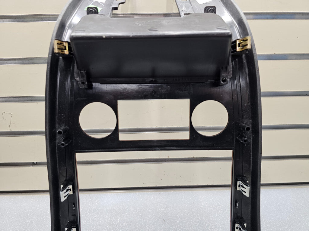 🔥07-09 Equinox Center Dash Radio Climate Surround Bezel Trim SILVER/WOOD B43
