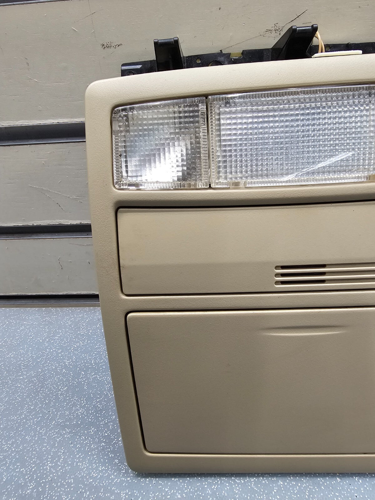 🔥07-11 Toyota Camry Overhead Console Dome Map Light Lamp Storage Assembly TAN