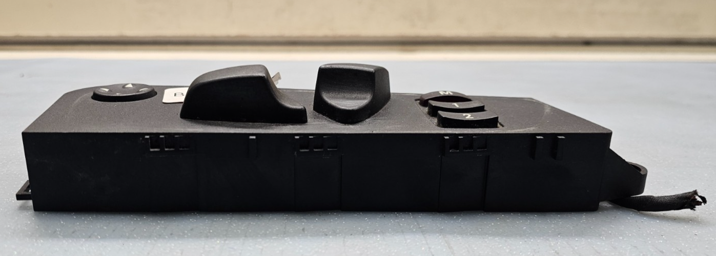 🔥07-13 BMW X5 E70 Front Left Driver Seat Adjustment Control Switch Black OEM