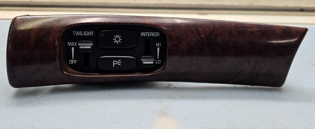 🔥00-05 Buick LeSabre Headlight Head Lamp Switch Button Control Assembly WOOD