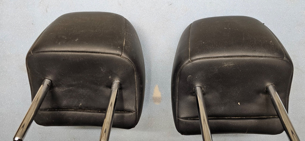 🔥11-14 Nissan Juke SV Headrest Rear Seat Head Rests Set Pair LH RH Cloth Black