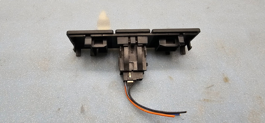 🔥95-00 Chevy GMC C/K Yukon Suburban Cargo Lamp Switch Bezel Assembly Black