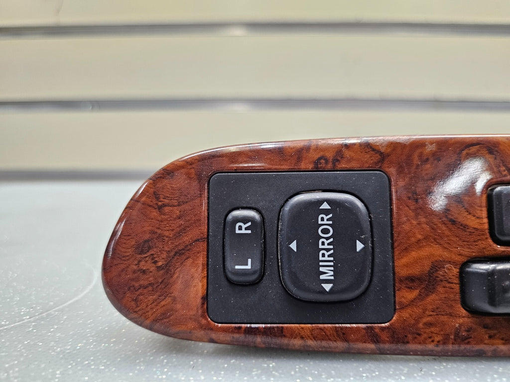98-03 Sienna Solara 00-06 Tundra Power Driver Master Window Switch Assembly Wood