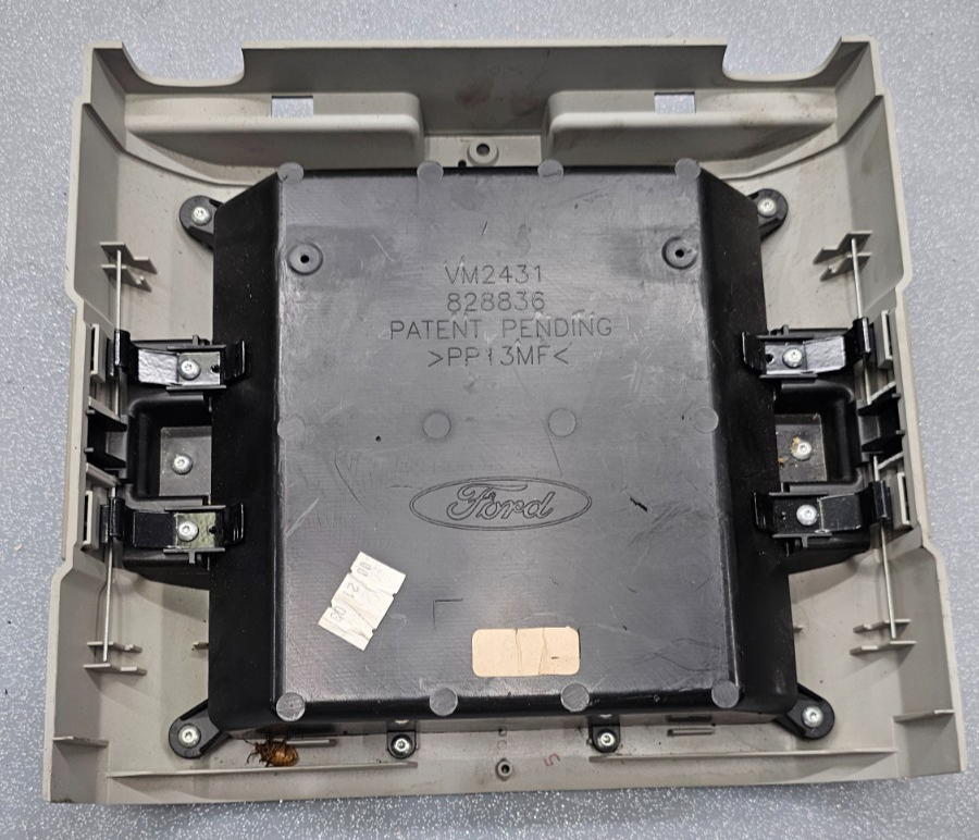 🔥04-08 Ford F150 F-150 Overhead Console SLIDING RAIL COMPARTMENT Storage GRAY