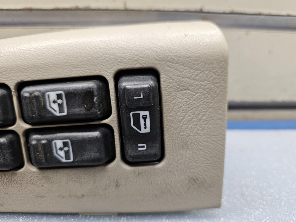 🔥99-02 Tahoe Suburban Yukon Left Driver Master Power Window Switch Assembly TAN