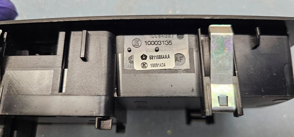🔥12-23 Grand Caravan Town Country Ram Front Right Passenger Window Switch BLACK