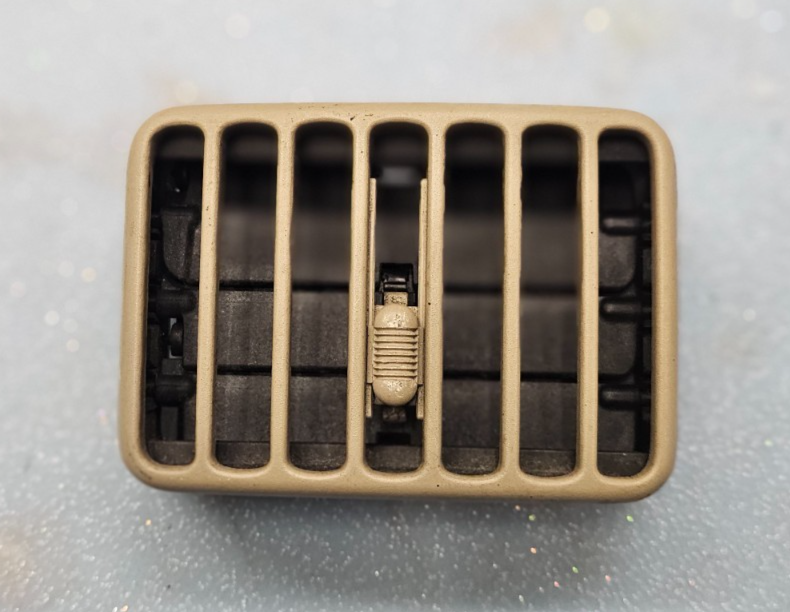 01-07 ESCAPE MERCURY MARINER DASH AC HEATER AIR VENT FILTER CONDITIONING TAN OEM