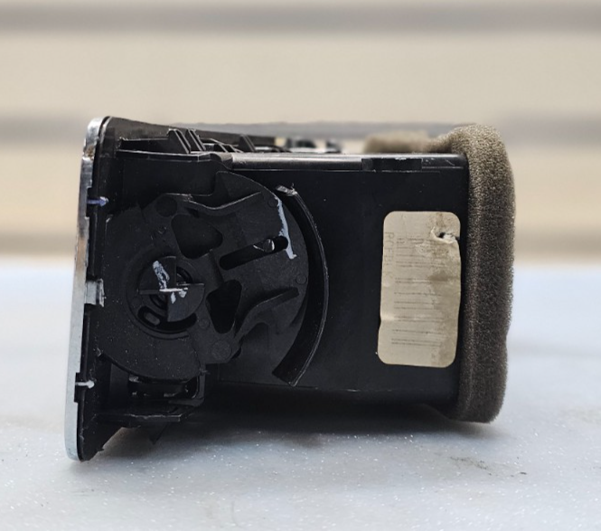 🔥08-12 Escape Dash Right Passenger AC A/C Air Vent HEATER Panel Silver/Black