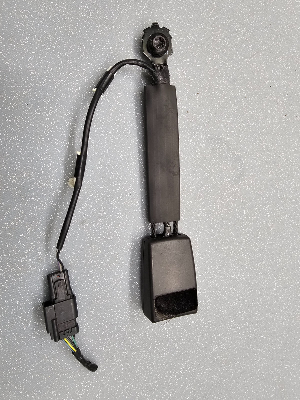 🔥2013-2016 Ford Fusion Front Left Driver Seat Belt Buckle Assembly Black OEM