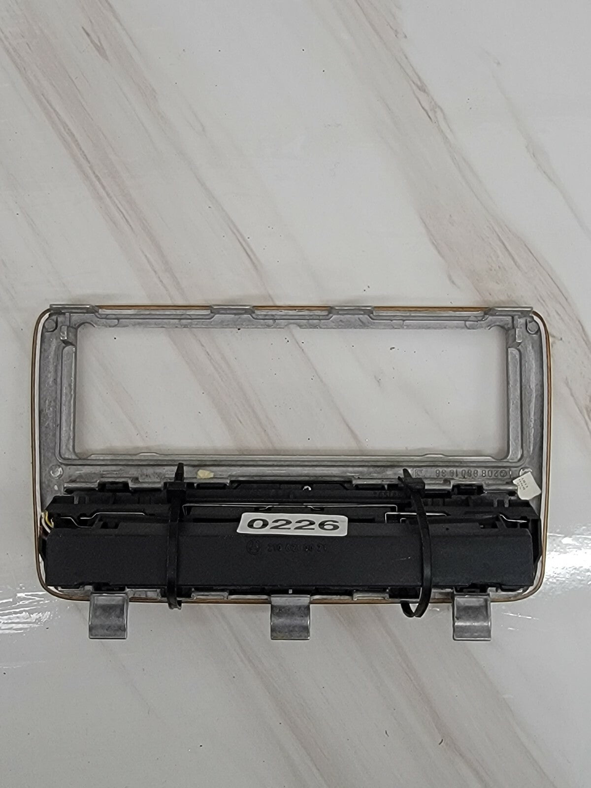 🔥98-02 MERCEDES CLK430 W208 CENTER DASH RADIO BEZEL TRIM CLIMATE CONTROL OEM