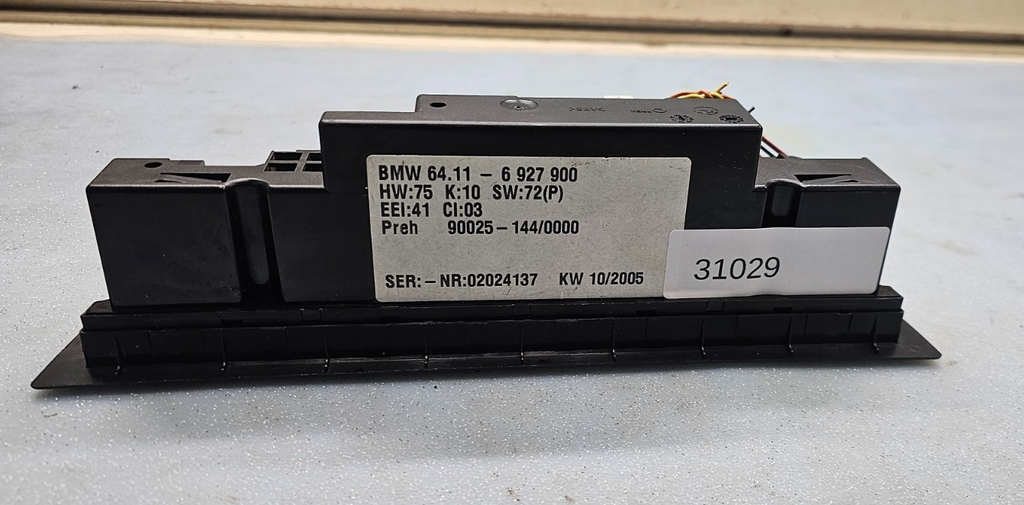 🔥99-06 BMW E46 3Series Dash Heater Climate Temperature Control Unit Conditioner