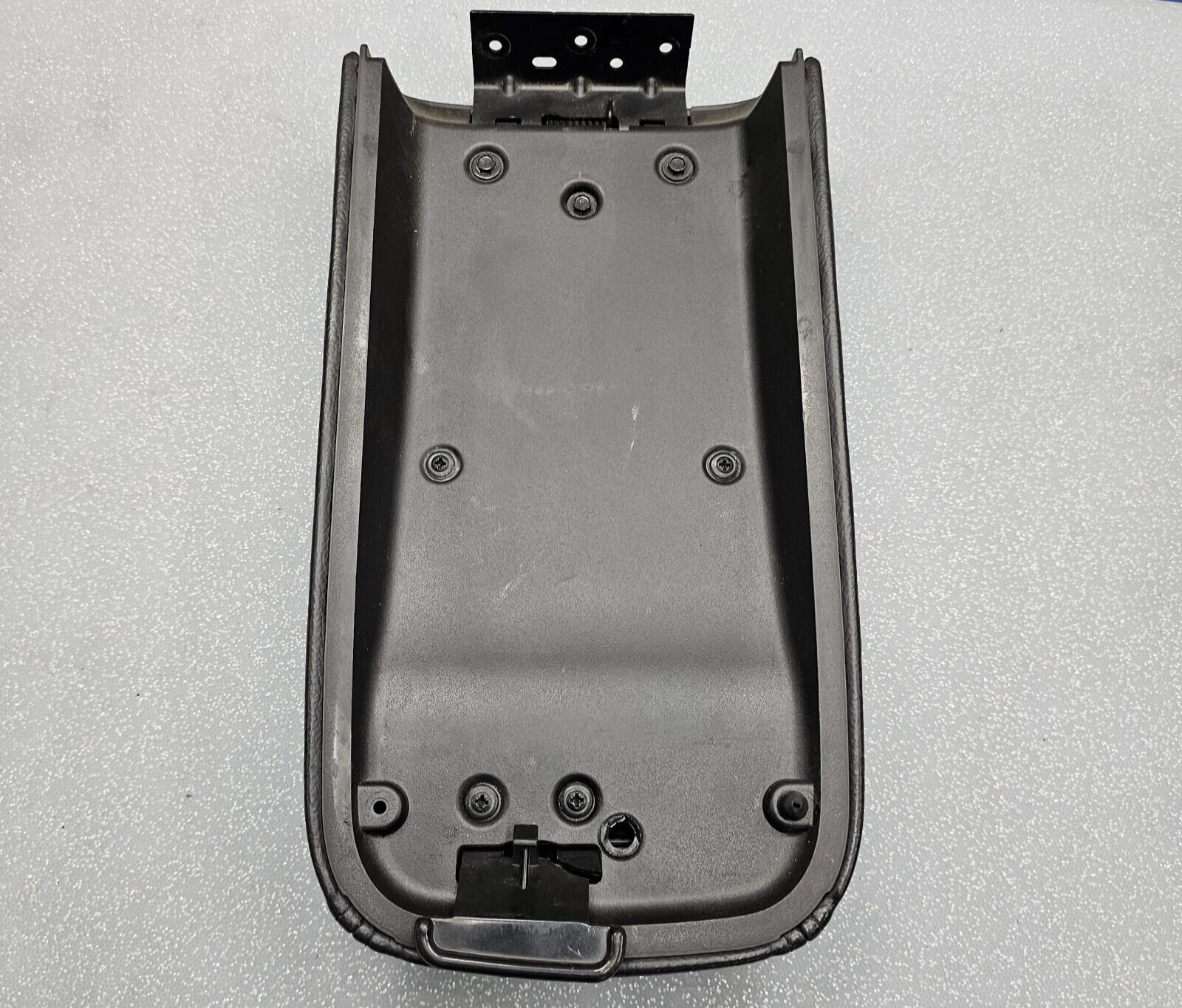 🔥02-09 Trailblazer ENVOY Center Console Armrest Lid Top Pad Cover LEATHER BLACK