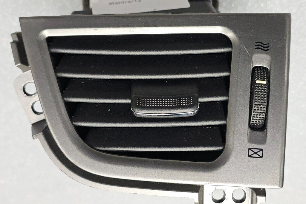 🔥11-13 ELANTRA DASH RIGHT PASSENGER HVAC AC HEATER AIR VENT CONDITIONING SILVER