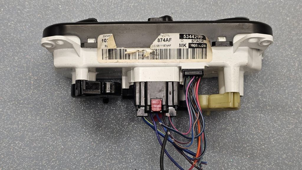 🔥07-09 Jeep Compass Patriot Dash Climate Control Unit AC Heater Temperature