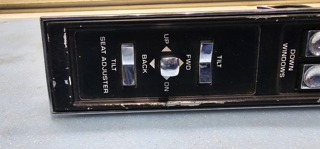 🔥85-93 Deville Lesabre Front Left Driver Side Door Master Window Switch Black