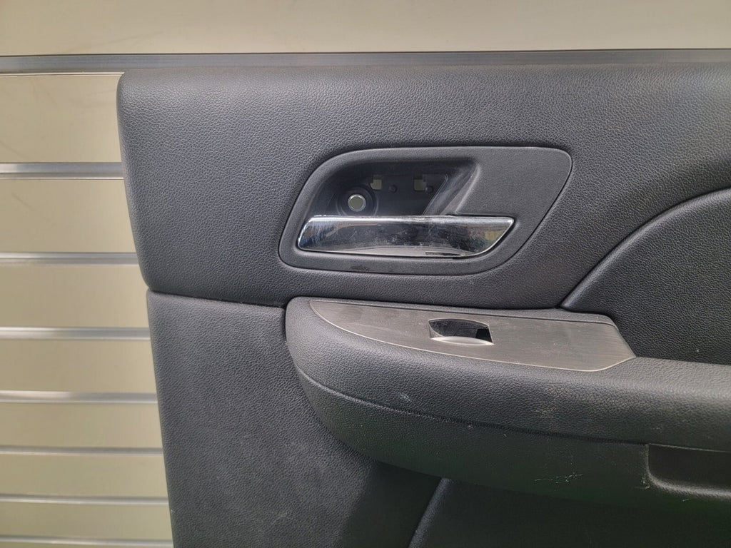 🔥07-13 CHEVY SILVERADO 1500 BACK PASSENGER INTERIOR DOOR TRIM PANEL BLACK auto