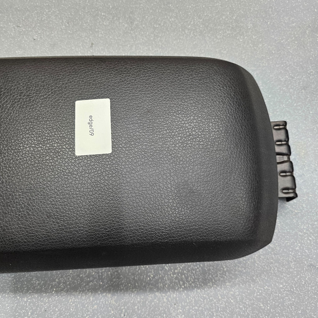07-10 Edge Front Center Console Lid Leather Armrest Assembly Top Pad Cover Black