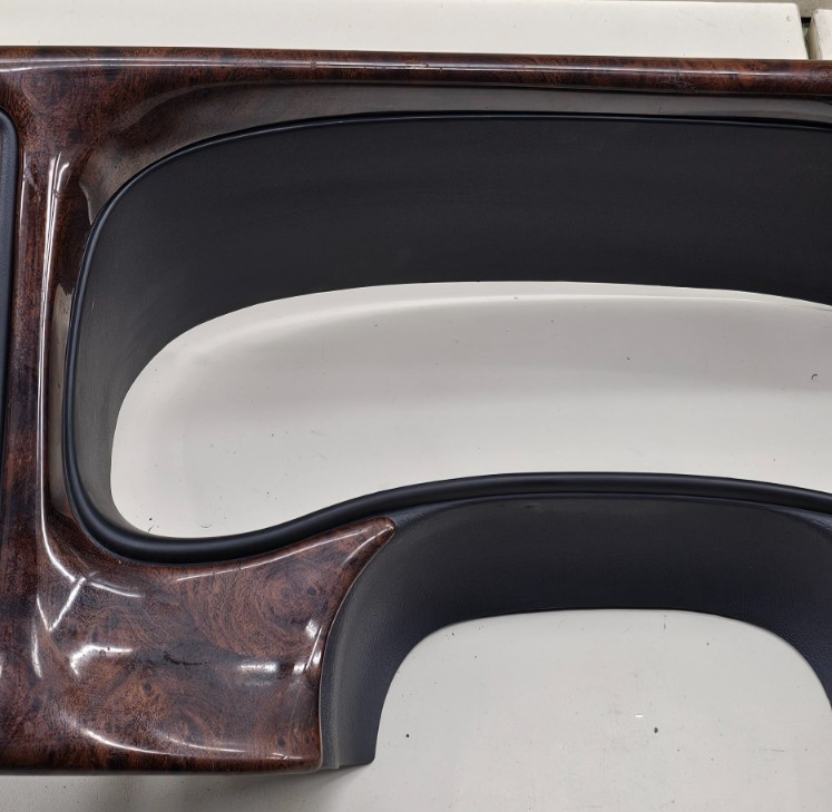 🔥99-02 Silverado Tahoe Instrument Cluster Speedometer Dash Panel Bezel WOOD C4