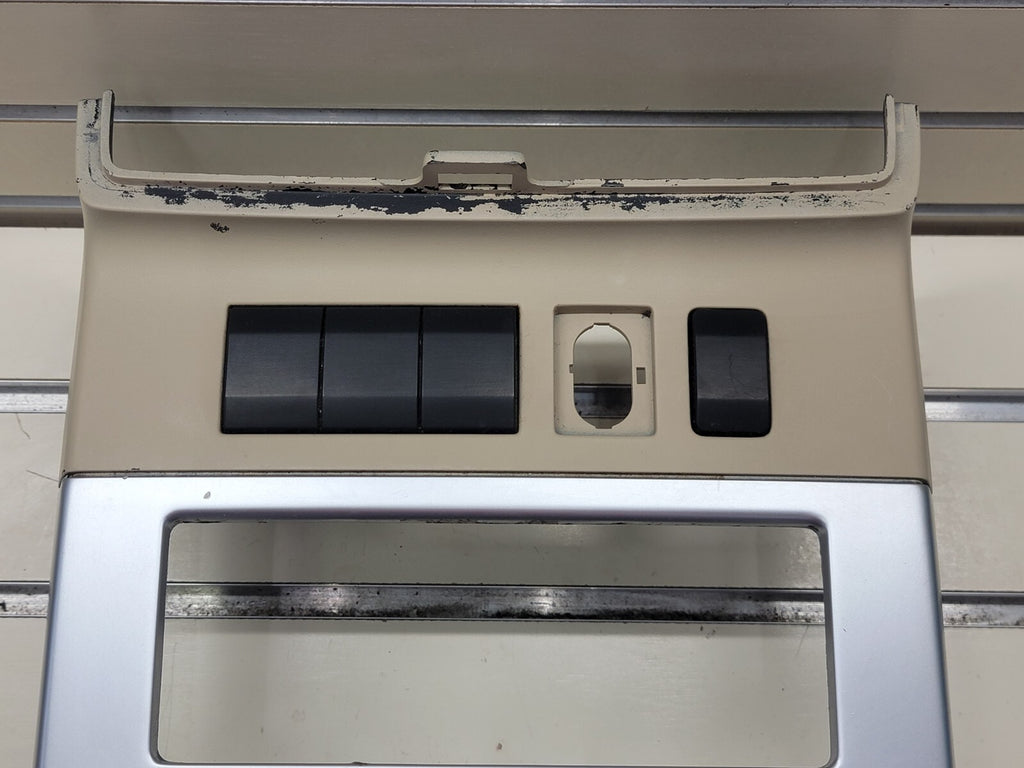 🔥06-10 Explorer Mountaineer Radio Climate Control Dash Trim Panel Bezel Silver