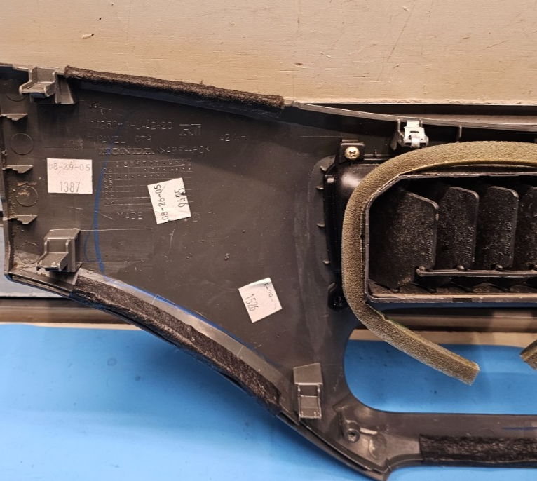 🔥05-10 Honda Odyssey Center Dash Radio Climate Control Bezel Trim Panel GRAY
