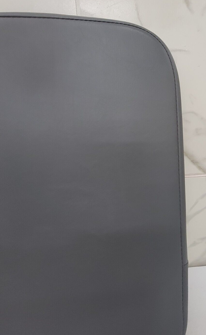 🔥02-08 Dodge RAM Center Console Jump Seat ARMREST Cover Lid Leather GRAY JS7