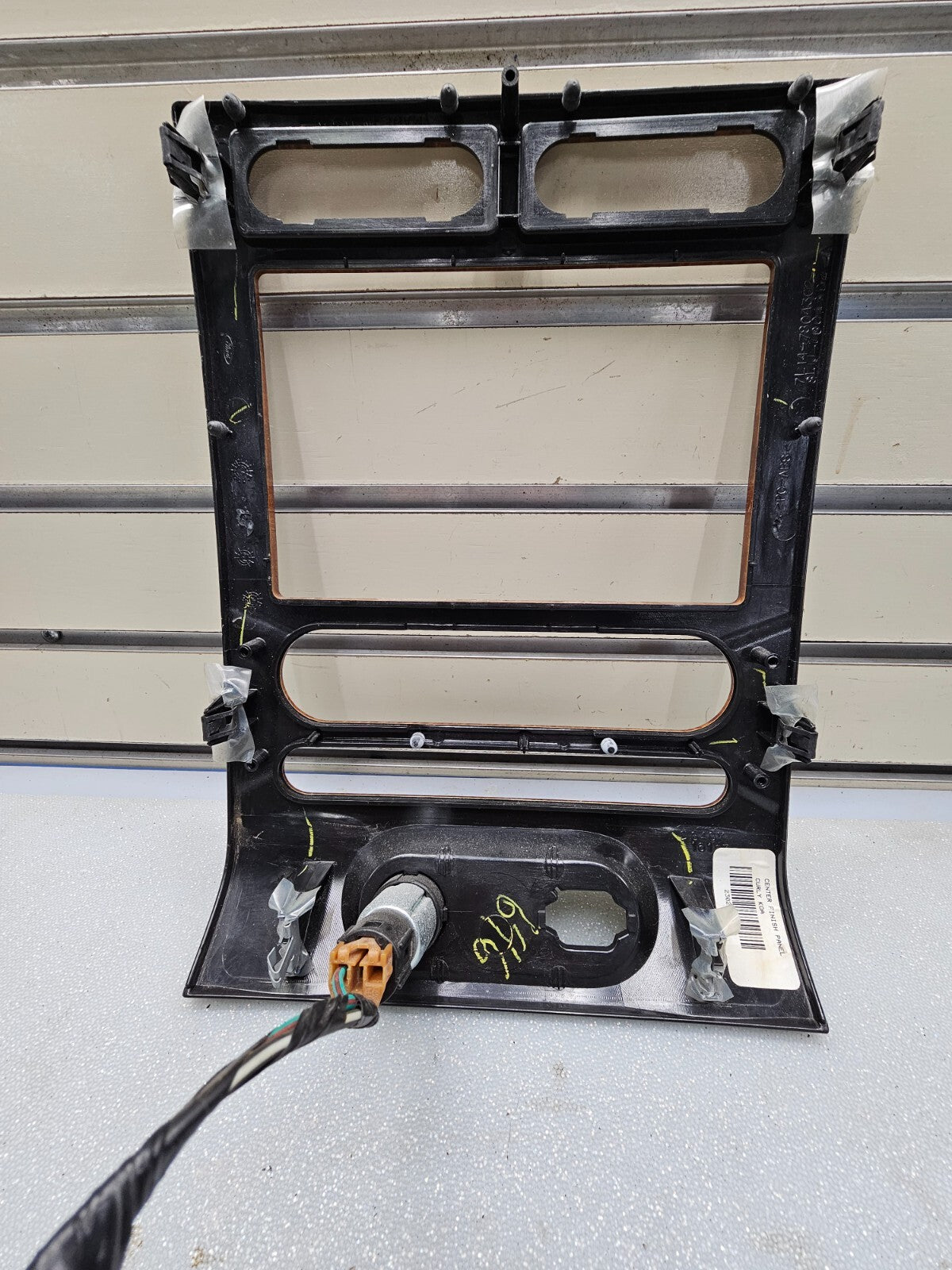 🔥2007-2014 Ford Expedition Radio Dash Bezel Trim Climate Control Woodgrain OEM