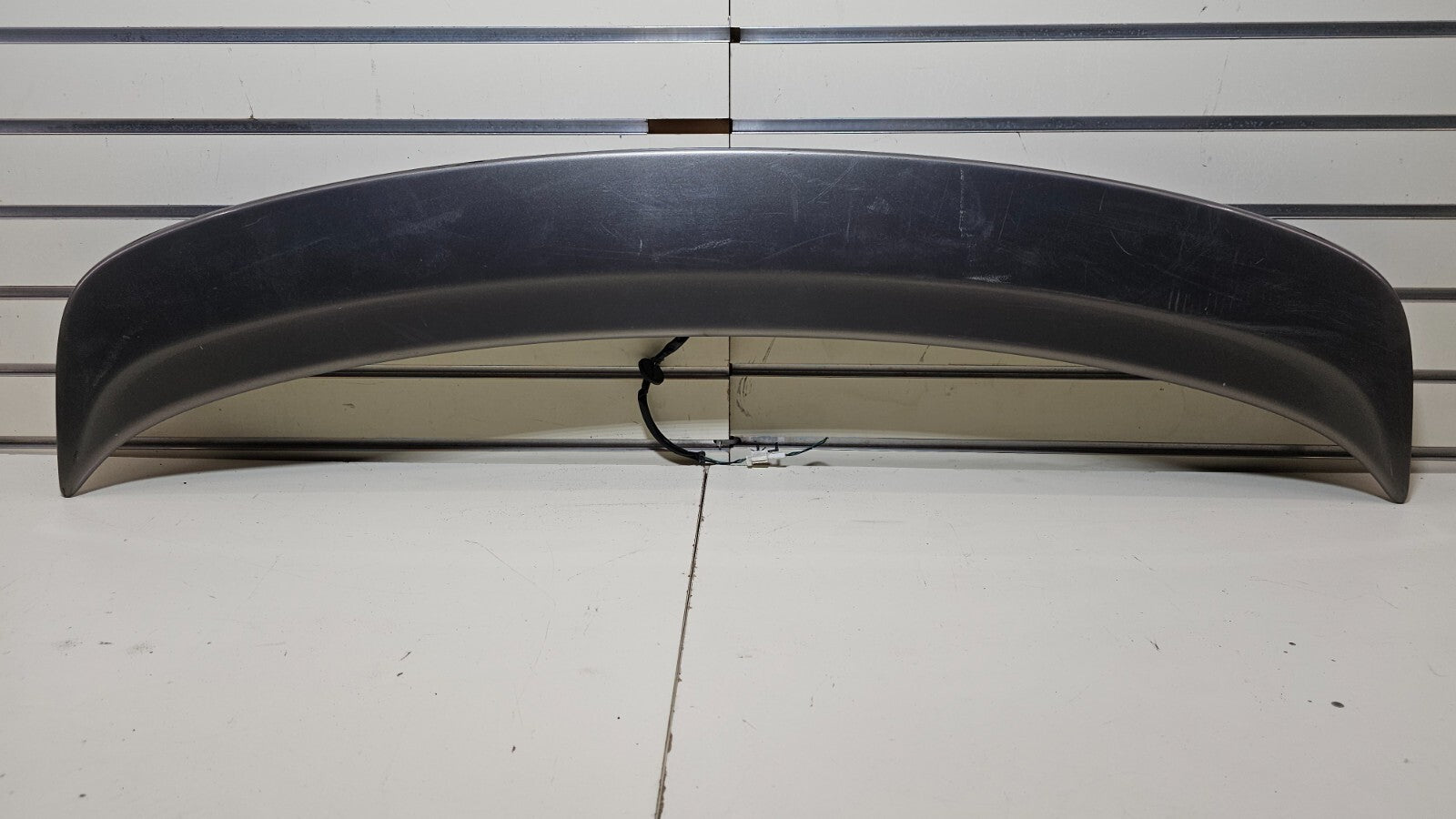 🔥12-19 VERSA Sedan Rear Tail Gate Trunk Spoiler Third Brake Light wing DK Gray