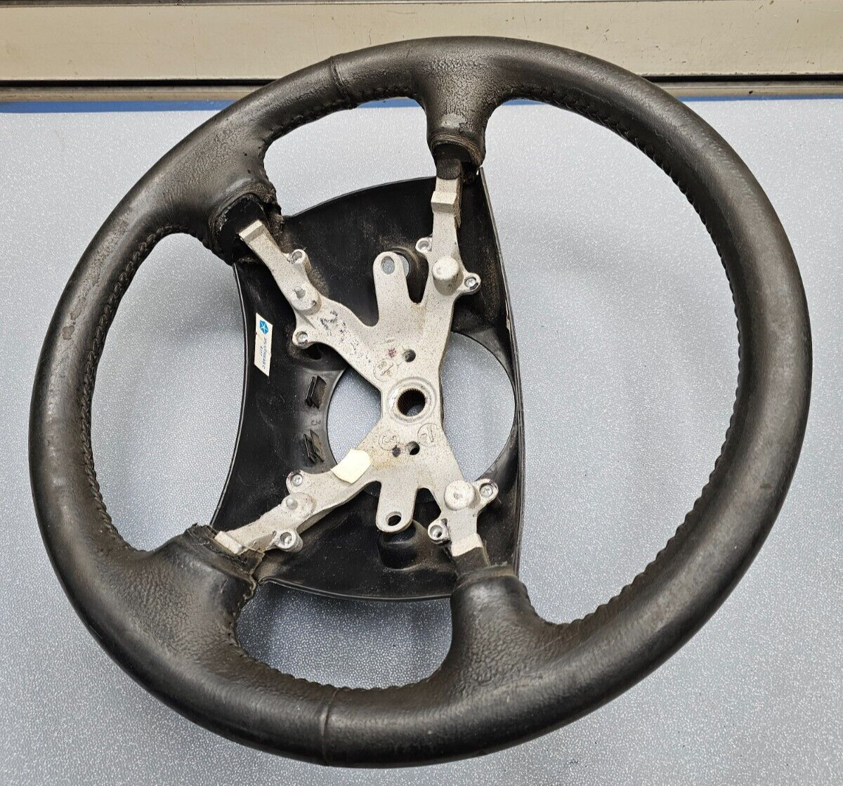 🔥98-01 Dodge Ram DAKOTA DURANGO Left Driver Steering Wheel Leaher Cover Black