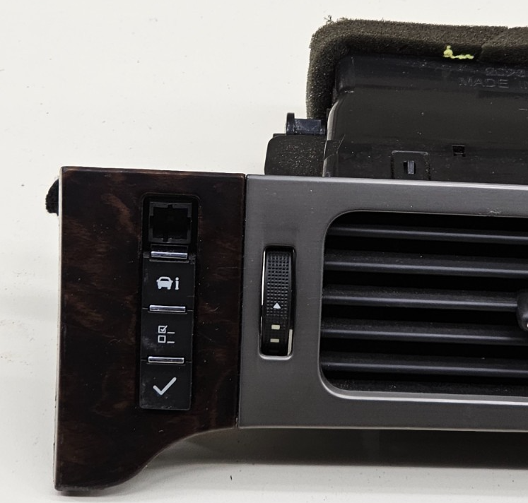 🔥07-13 Suburban TAHOE YUKON Dash Radio Bezel Trim RIGHT Panel w/ Vent Wood B36