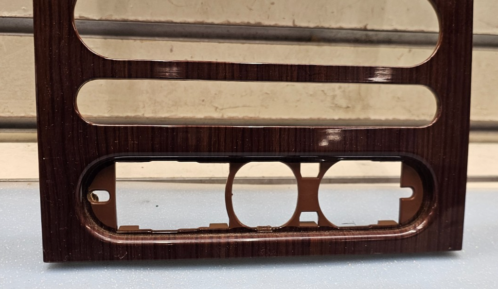 🔥04-08 Ford F150 Lariat Dash FM Radio Stereo Display Bezel Trim Panel Wood 