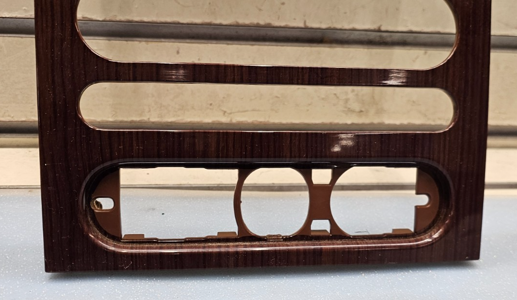 🔥04-08 Ford F150 Lariat Dash FM Radio Stereo Display Bezel Trim Panel Wood 